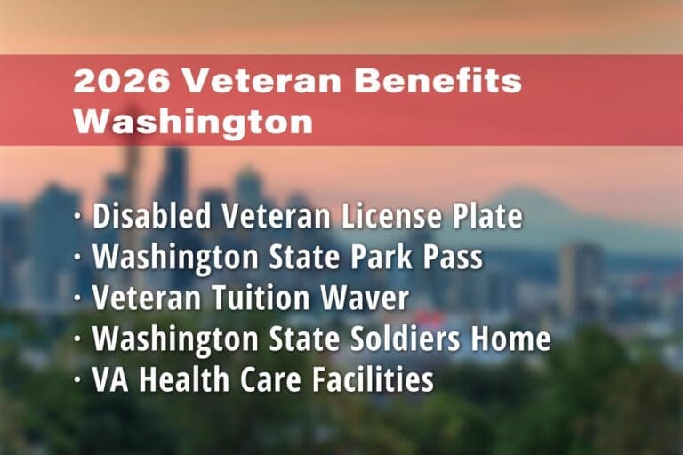 Featured image for Washington State Veteran benefits: Washington State Disabled Veteran License Plate, Washington State Park Pass for Veterans, Washington State Veteran Tuition Waiver, Washington State Soldiers Home and VA Health Care Facilities (e.g. Spokane VA Hospital)