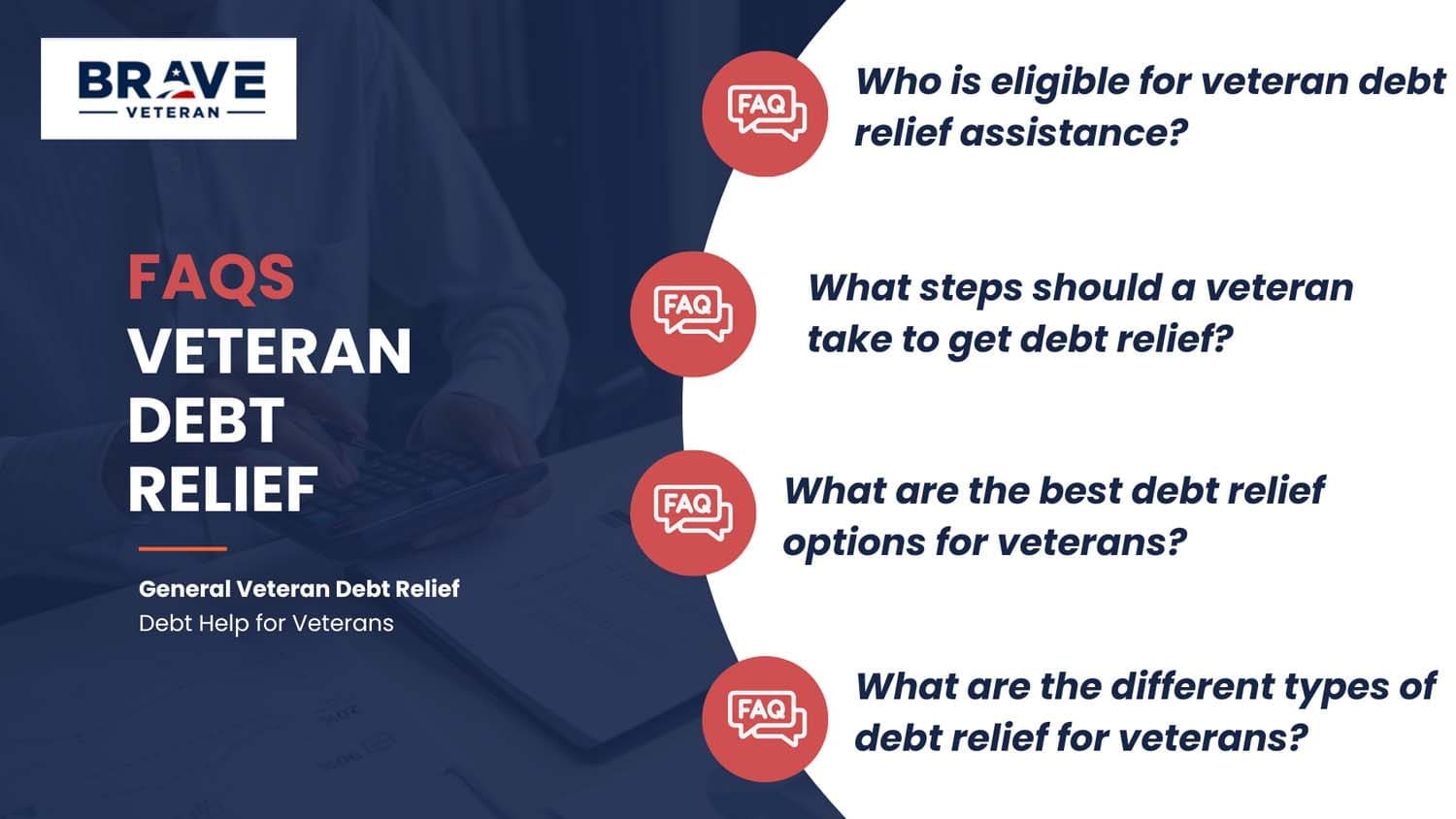 Veteran Debt Relief FAQs